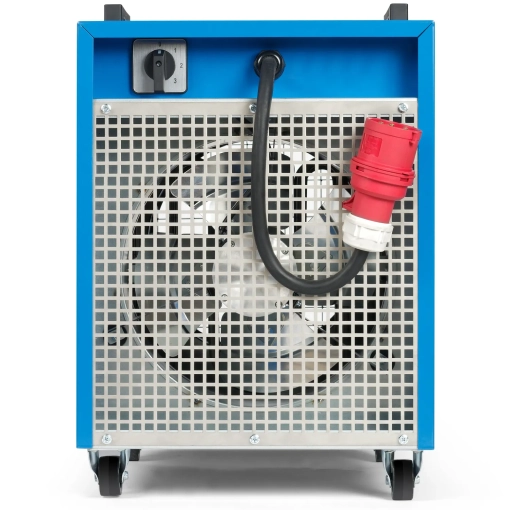 Nagrzewnica elektryczna Trotec TDE 65 V2 - tył urządzenia