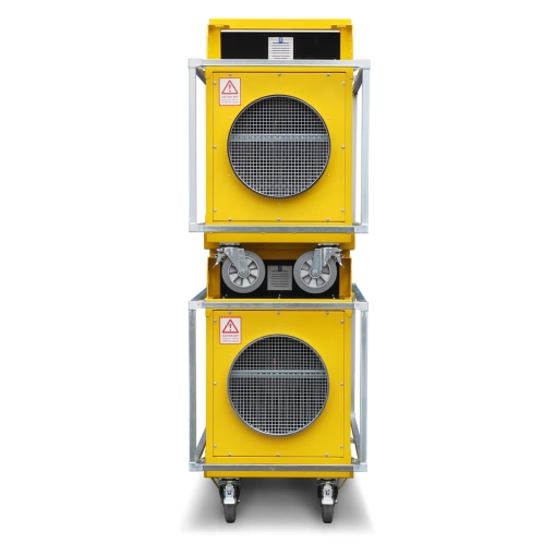 Nagrzewnica elektryczna Trotec TEH 300 - dwie nagrzewnicy ułożone na sobie