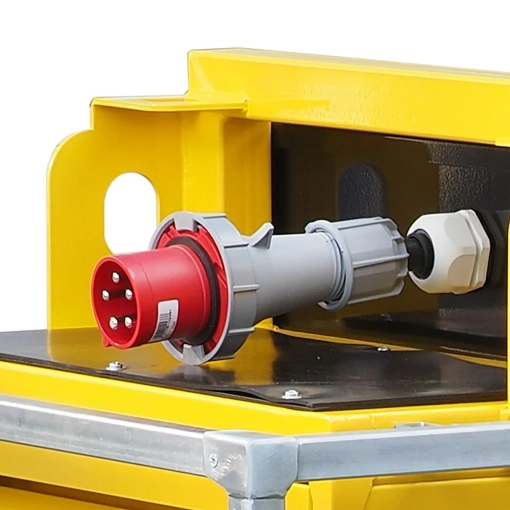 Nagrzewnica elektryczna Trotec TEH 300 - gniazdo zasilania