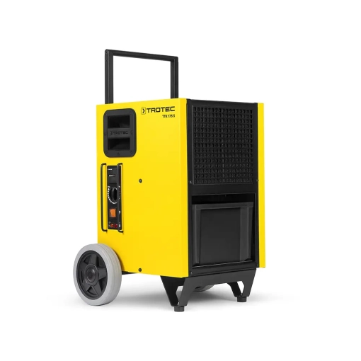 Osuszacz powietrza Trotec TTK 175 S - widok z oddali na prawą stronę