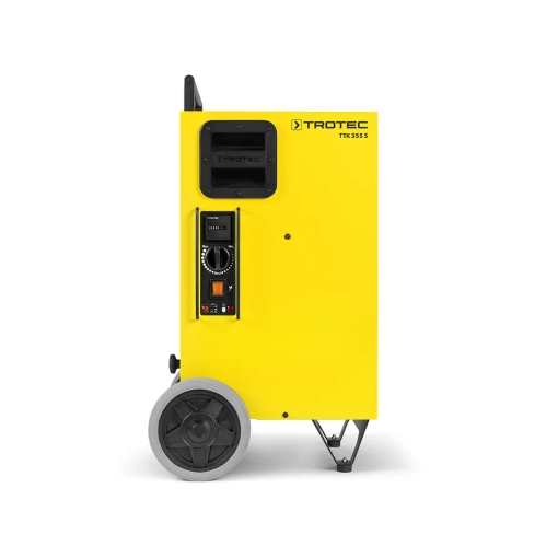 Osuszacz powietrza Trotec TTK 355 S - bok urządzenia z panelem