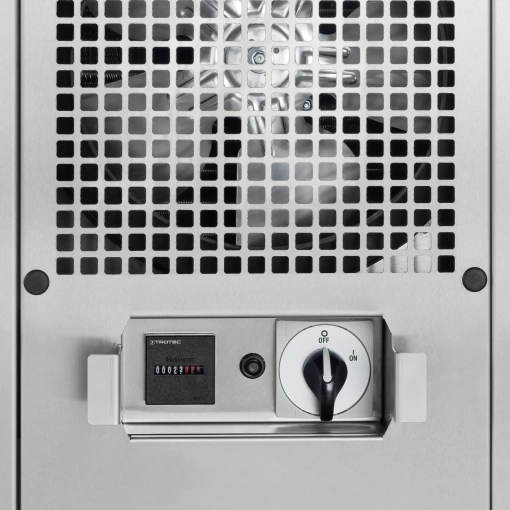 Osuszacz powietrza Trotec TTK 500 ES - panel z tyłu