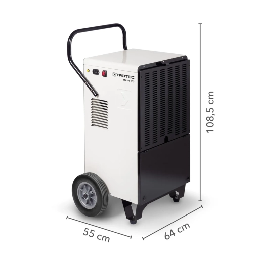 Osuszacz powietrza Trotec TTK 570 ECO - wymiary