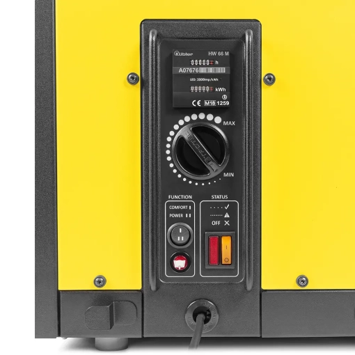 Osuszacz powietrza Trotec TTK Qube - panel analogowy