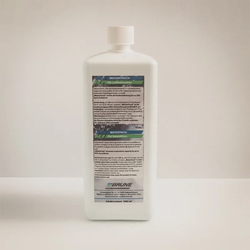 Uzdatniacz wody do nawilżaczy BRUNE 1l - przód butelki
