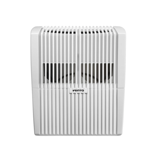 Oczyszczacz powietrza / nawilżacz ewaporacyjny Venta Airwasher LW25 CLASSIC ORIGINAL biały - przód urządzenia