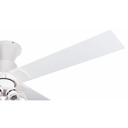 Wentylator sufitowy z oświetleniem DaxtonFan Magnolia Loft biały