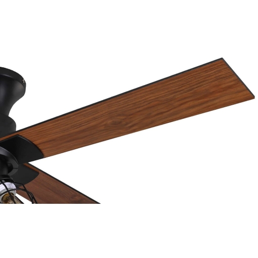 Wentylator sufitowy z oświetleniem DaxtonFan Magnolia Loft czarny