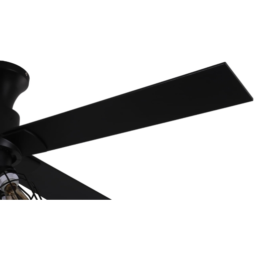 Wentylator sufitowy z oświetleniem DaxtonFan Magnolia Loft czarny