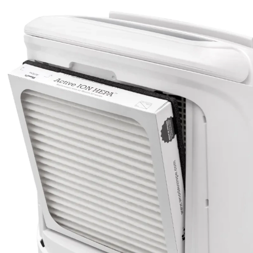 Filtr HEPA do osuszaczy powietrza Woods AD20 i AD30 - filtr w środku urządzenia