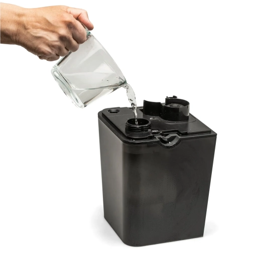 Nawilżacz ultradźwiękowy hybrydowy Woods WHU600 - wlewanie wody do pojemnika