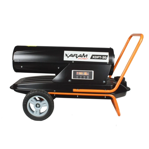 Nagrzewnica olejowa Xaram ENERGY XDFT-20 Exclusive 20 kW - bok