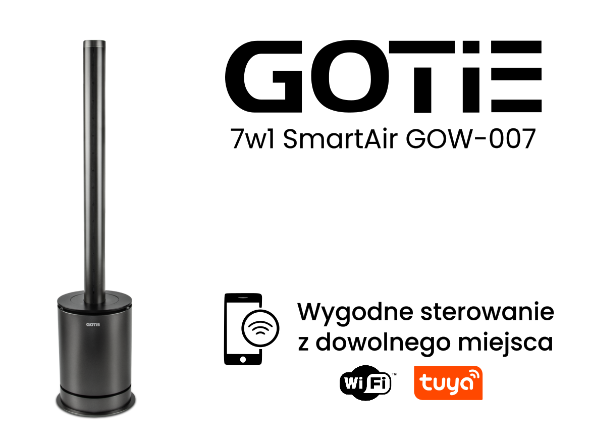Oczyszczacz powietrza kolumnowy GOTIE GOW-007