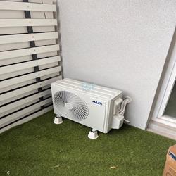 Rurka skroplinowa zakończona luźno nad poziomem gruntu